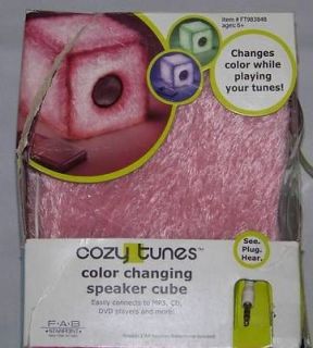 Cozy Tunes Color Changing Speaker Cube for 
