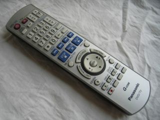 Panasonic G Code DVD TV Remote Control EUR7659YJ0