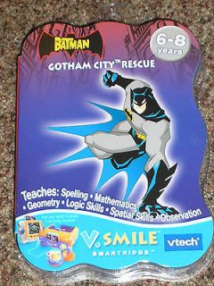 SMILE BY VTECH THE AWESOME BATMAN   SPELLING, MATH, GEOMETRY, LOGIC