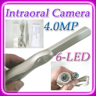 USPS shipping 4.0MP Dental Intraoral Camera 6 LED Solarcam+softw are