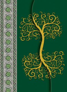 Celtic Tree Desk Notebook (Hardback)