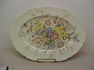 Crown Ducal China WILMSLOW Oval Serving Platter