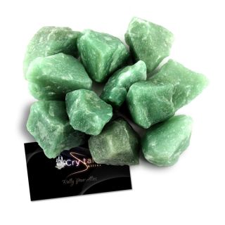 1lb Bulk Rough Green Quartz Crystal Stones Large 1+ Reiki Healing