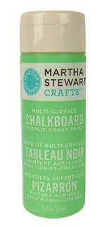 Martha Stewart Crafts Paint Chalkboard Finish Green 6 Ounces
