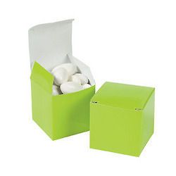 Square Favor Boxes AS LOW AS 19¢ EACH Birthday WEDDING #35932