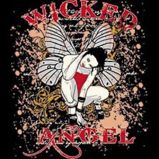 WICKED ANGEL T SHIRT MEDIEVAL FAIRY FANTASY WICCA FAERIE CELTIC WIZARD