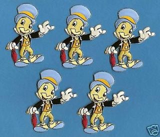 Lot Pinocchio Jiminy Cricket Cartoon Patches Crests