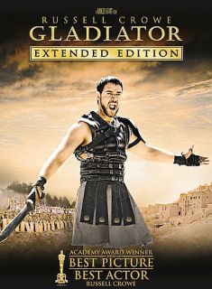 Gladiator (DVD, 2005, 3 Disc Set, Extended Edition)
