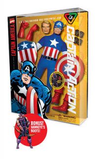 Deluxe CAPTAIN AMERICA COSTUME Marvel W/Hawkeye parts Round 2