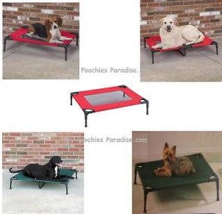 RAISED PET COTS   Elevated Outdoor Dogs Bed   2 Styles & 4 Sizes of