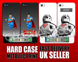 for iPhone 4 S 4G 4S White Silicon Lego Brick Soft Case + Film ZVSF227