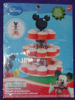 MICKEY MOUSE CUPCAKE STAND, CARDBOARD,WILT ON