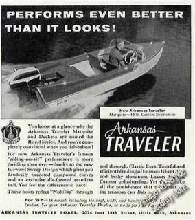 Arkansas Traveler Marquise 15 ft. Custom Sportsman Vintage Boat Ad