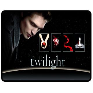 Twilight Eclipse Edward Cullen Fleece Blanket Bed Black