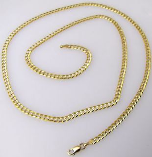 cuban link chain in Gold