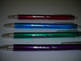 Personalized Translucent Pens Pkg of 100 Your Choice of Graphic