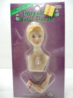 Crafts,Etc Porcelain Doll Parts Face & Hands #PD 03 Craft Supplies