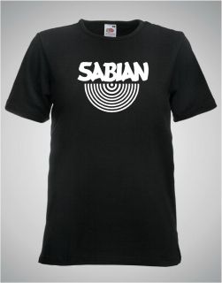 sabian cymbals style tee shirt