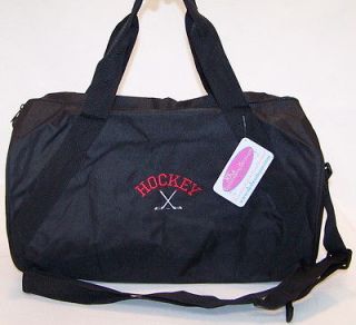Puck Xed Sticks Gear Sports Gym Duffel Bag Custom Embroidered Monogram