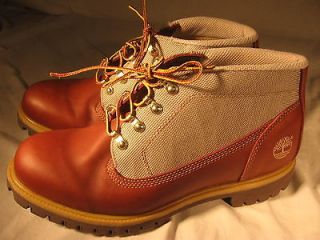Mens Timberland Campsite Ankle Boots Size 11.5, Burnt Organge color