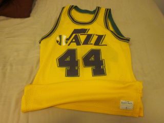 1970s Pete Maravich New Orleans Jazz NBA Basketball Model Jersey