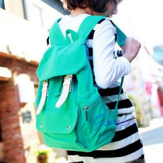 Girl Casual Punk Cute Canvas Shoulder Bag Backpack Satchel School Bag