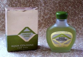 Vintage Frost Lime Aqua Cologne for Men by JB Williams ~ Huge 4 fl oz