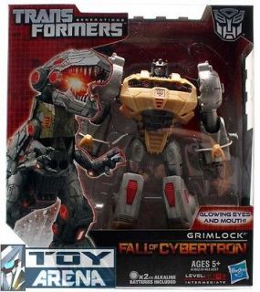 Transformers Generation Fall of Cybertron #003 Grimlock Voyager Class