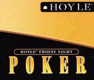 Hoyle Friday Night Poker PC CD criss cross, 5 card draw, baseball