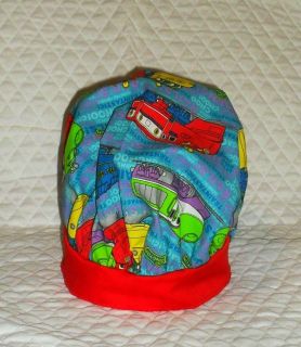 Chuggington with red Headband Child/Adult Size Chefs Hat