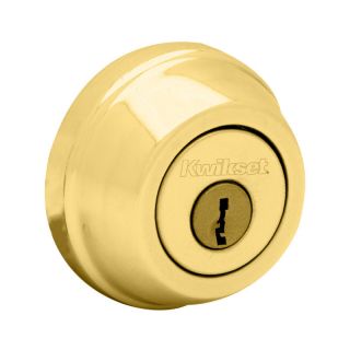 Kwikset Lock 780 L03 Signature Series Deadbolt Polished Brass