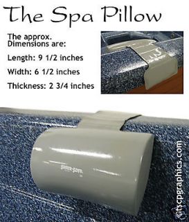 GREY Spa SOFT Pillow Hot Tub Pillows