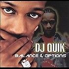 Balance & Options [PA] by DJ Quik (CD, May 2000, Arista)  DJ Quik (CD