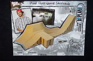 Tech Deck PAUL RODRIGUEZ Skatelab Deluxe 07 PLAN B SKATEBOARD Ramp