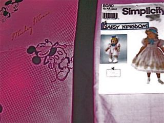 Disney Mickey Mouse Daisy Kingdom Doll Dress Kit fit American Girl