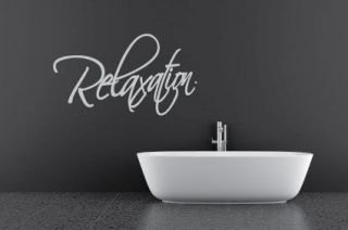 RELAXATION BATHROOM WALL BATH PANEL DECORATIVE IDEA
