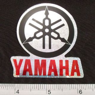Yamaha Motor Cycles Bike Sticker Reflect Light Decal RBK 2.25x2.5