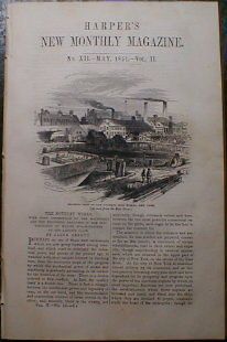 NY Iron Works Foundry Plan 1851 Ship Steam Engine Building