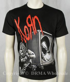 KORN Bring The Noise T Shirt S M L XL XXL Jonathan Davis Official NEW