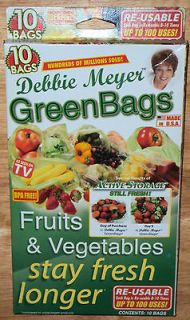 DEBBIE MEYER GREEN BAGS 10 PACK