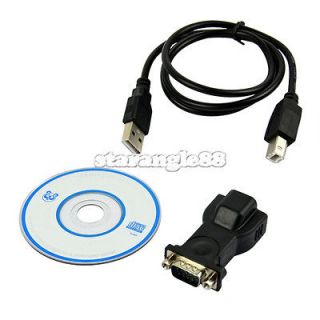 USB 2.0 to RS232 Serial DB9 9 Pin Adapter Cable For PDA Support Window