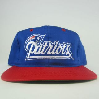 VTG NFL Football Annco Tom Brady New England Patriots Snapback Hat Cap