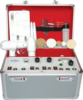 Facial Machine 5Function W/Carrying Case Pray,Vaccum,Hi gh Frequency