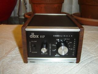 DBX 117, Decilinear, Stereo Compressor Expander, Vintage Unit
