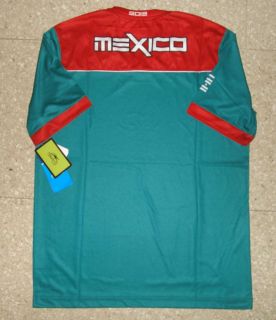 MEXICO Olympic Soccer Team Jersey Medium New Atletica London 2012