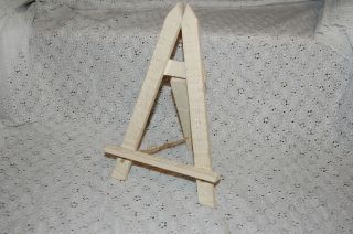 Miniature Wooden Easel for small paintings  NEW