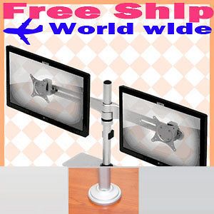 Dual LCD Monitor Arm Stand DS2 200 Bolt type/Silv er~27