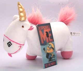 DESPICABLE ME Movie Fluffy Unicorn Plush Toy Soft Toy