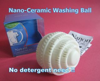 NANO Wash Ball No need Laundry Detergent or Powder #OTH7
