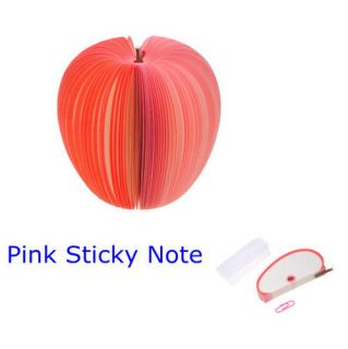 Cute Pink Fruit Post Sticky Note Memo Pads Notepad Paper Fruit